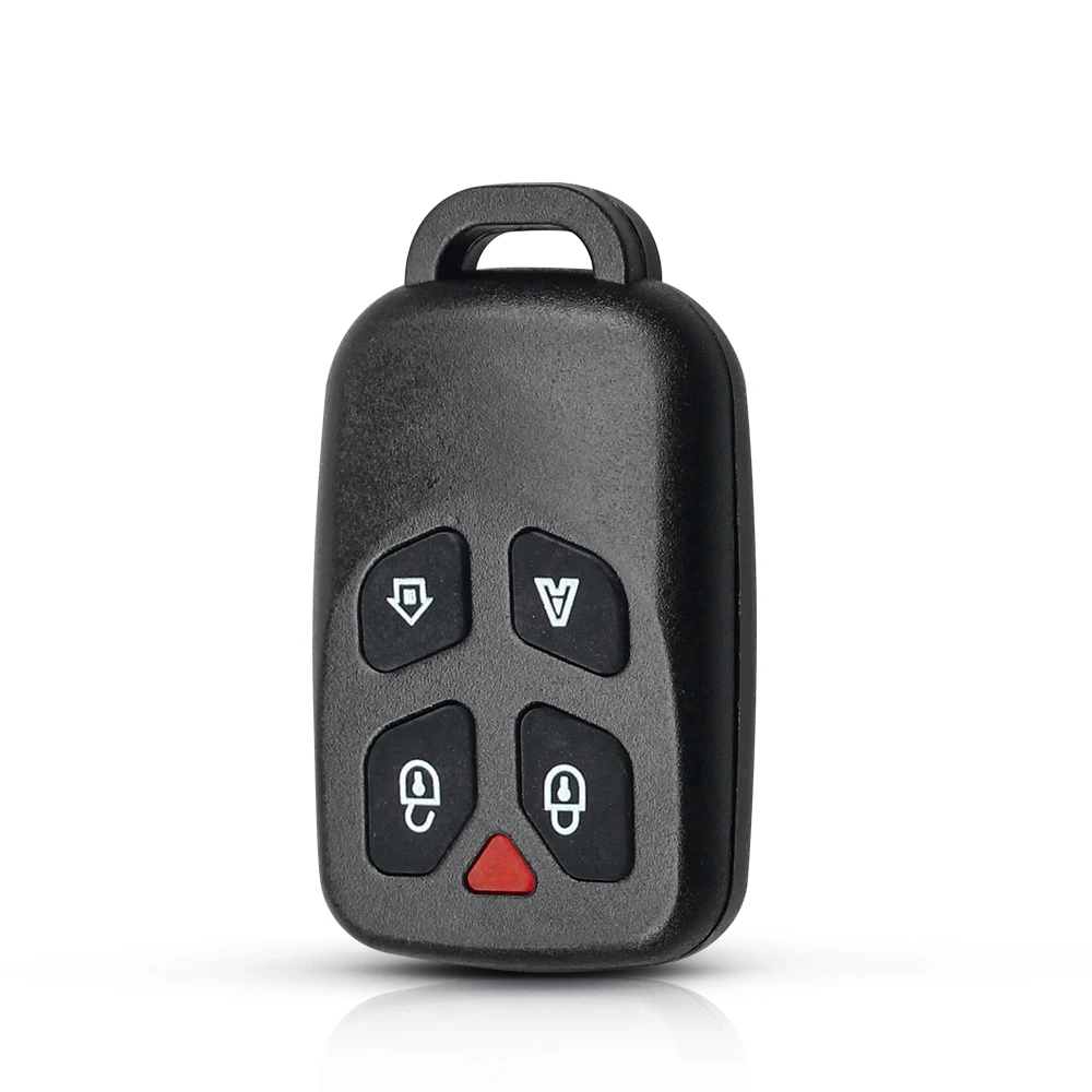 KEYYOU 4 Button +Panic New Car Key Case For Brazil For Positron PX32 Control Alarm Remote Key Shell With Key Pad