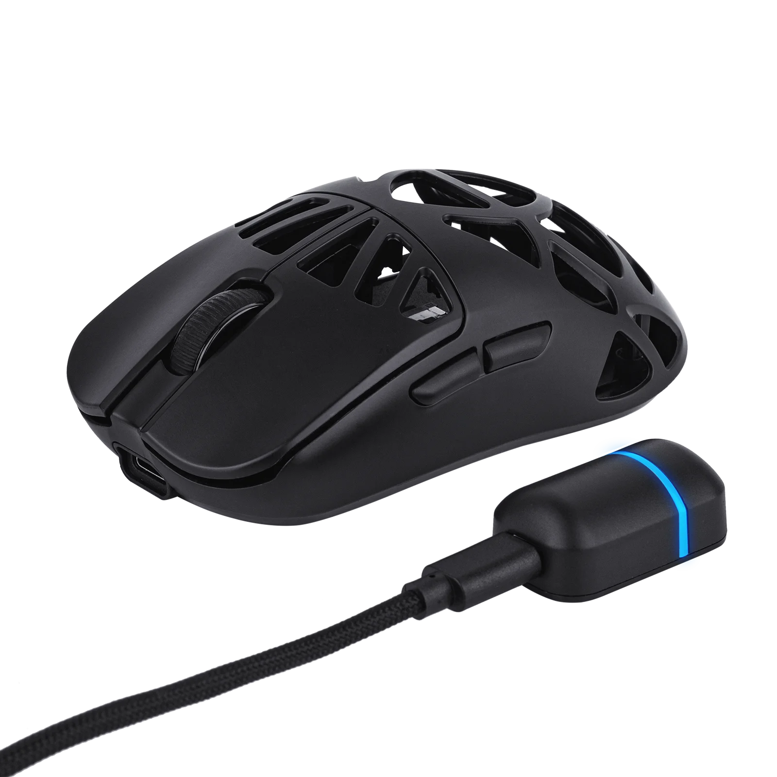 EPOMAKER Carbon X игровая мышь проводная/2,4G/BT беспроводная сверхлегкая мышь из углеродного волокна с датчиком PAW3950 300 мАч