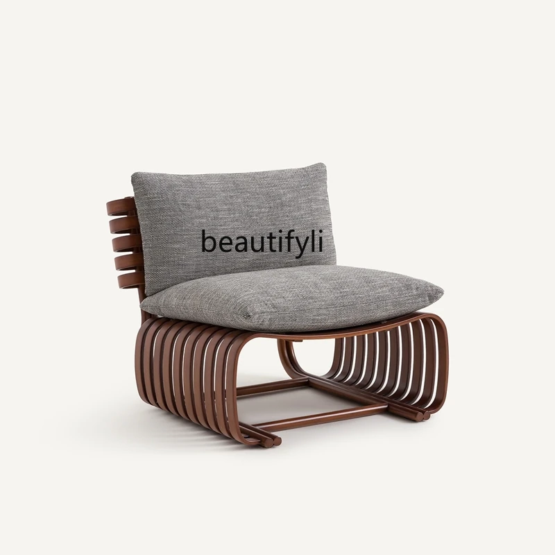 Nordic Leisure Sofa Chair Designer Creative Homestay Hotel Clubhouse Model Room Lobby Reception Meeting Chair