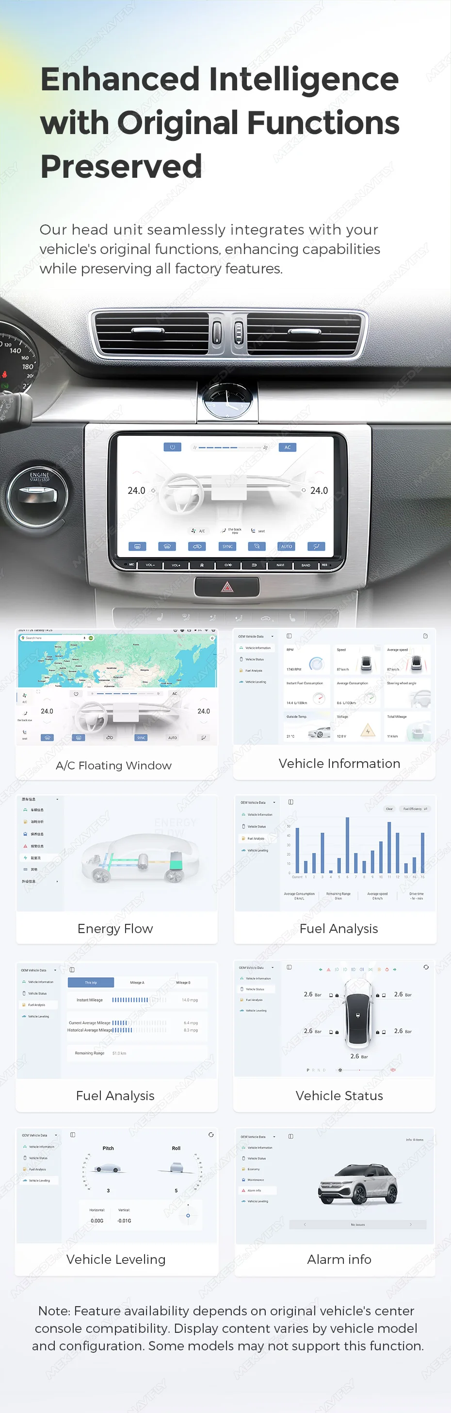 DUDUAUTO 8-Kern Dual-Band GPS 9 Zoll DUDU7 Autoradio für Volkswagen Seat Skoda Passat Golf Polo Jetta, kabelloses Carplay, Android Auto, OTA Online-Upgrade, DUDU OS, intelligentes Autosystem, 4G WIFI, BT, DSP, RDS, GPS-Navigation, Bildschirm – Detail 25