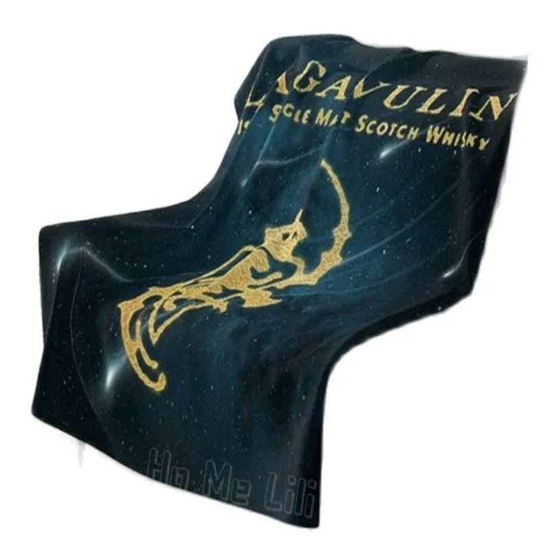 Manta de franela Lagavulin, acogedora, ultra suave, ligera, personalizada, de felpa, divertida, para dormitorio, decoración del hogar, regalo para él