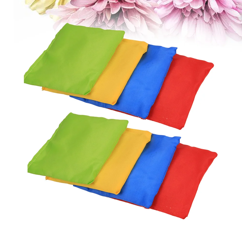 12 قطعة من أكياس الرمل للأطفال، أكياس فول متينة وخفيفة الوزن، ألوان زاهية للمدرسة والأنشطة الخارجية ووقت اللعب للأطفال #6