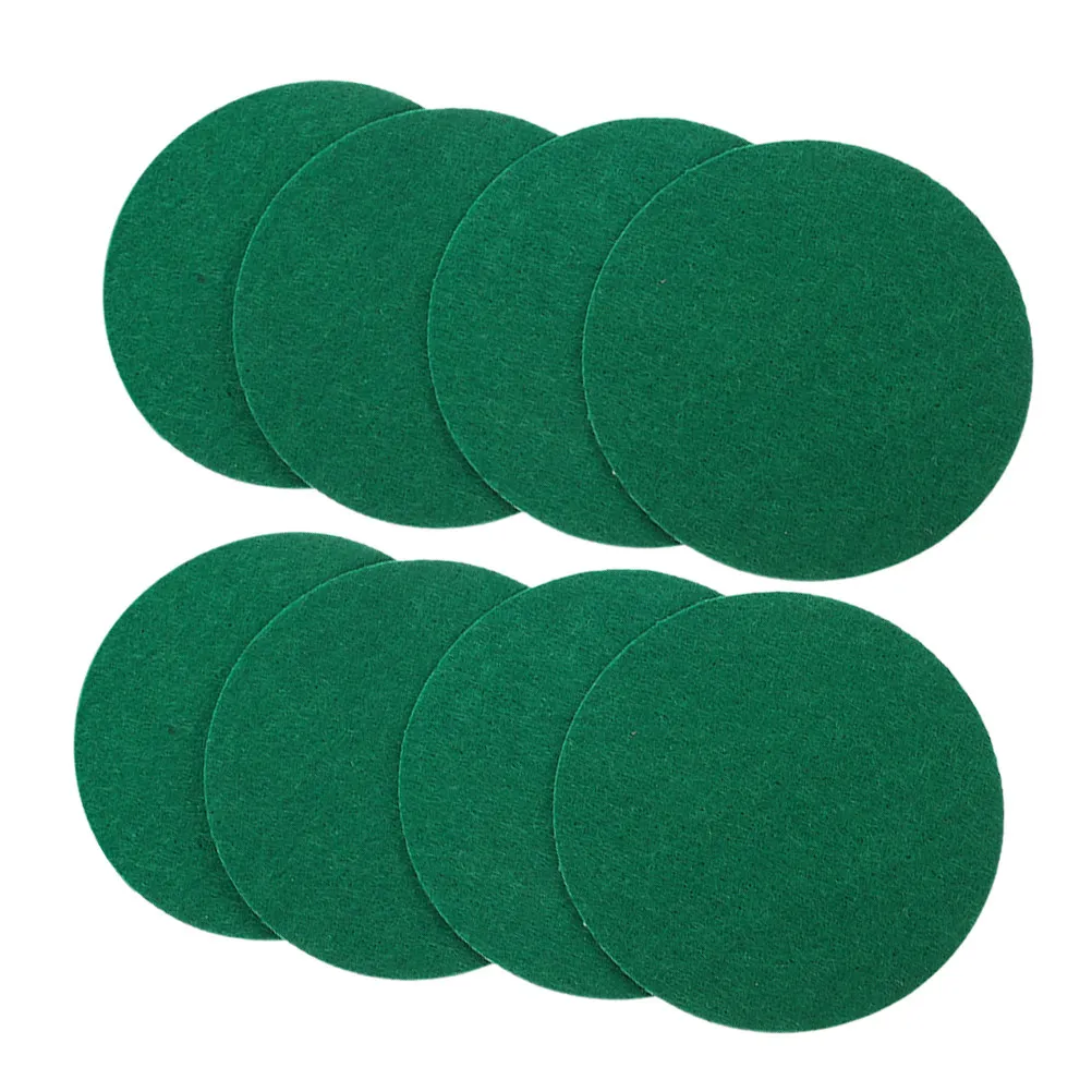 

Набор из 8 накладок для шайбоковерта, высокопрочные, из полиэфирного волокна, для замены, для столов для аэрохоккея, более плавное и сильнее скольжение