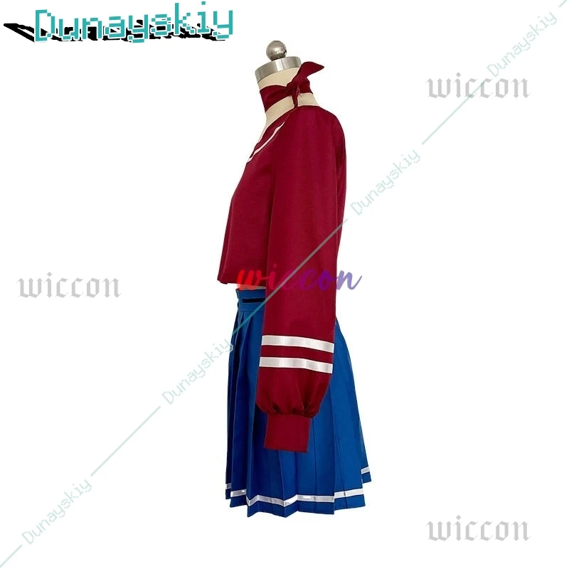 Anime Game MiSide Cosplay Horror Mita Мита Costume JK School Uniform Cute Dress Lolita Wigs For Halloween Girls Woman Customized