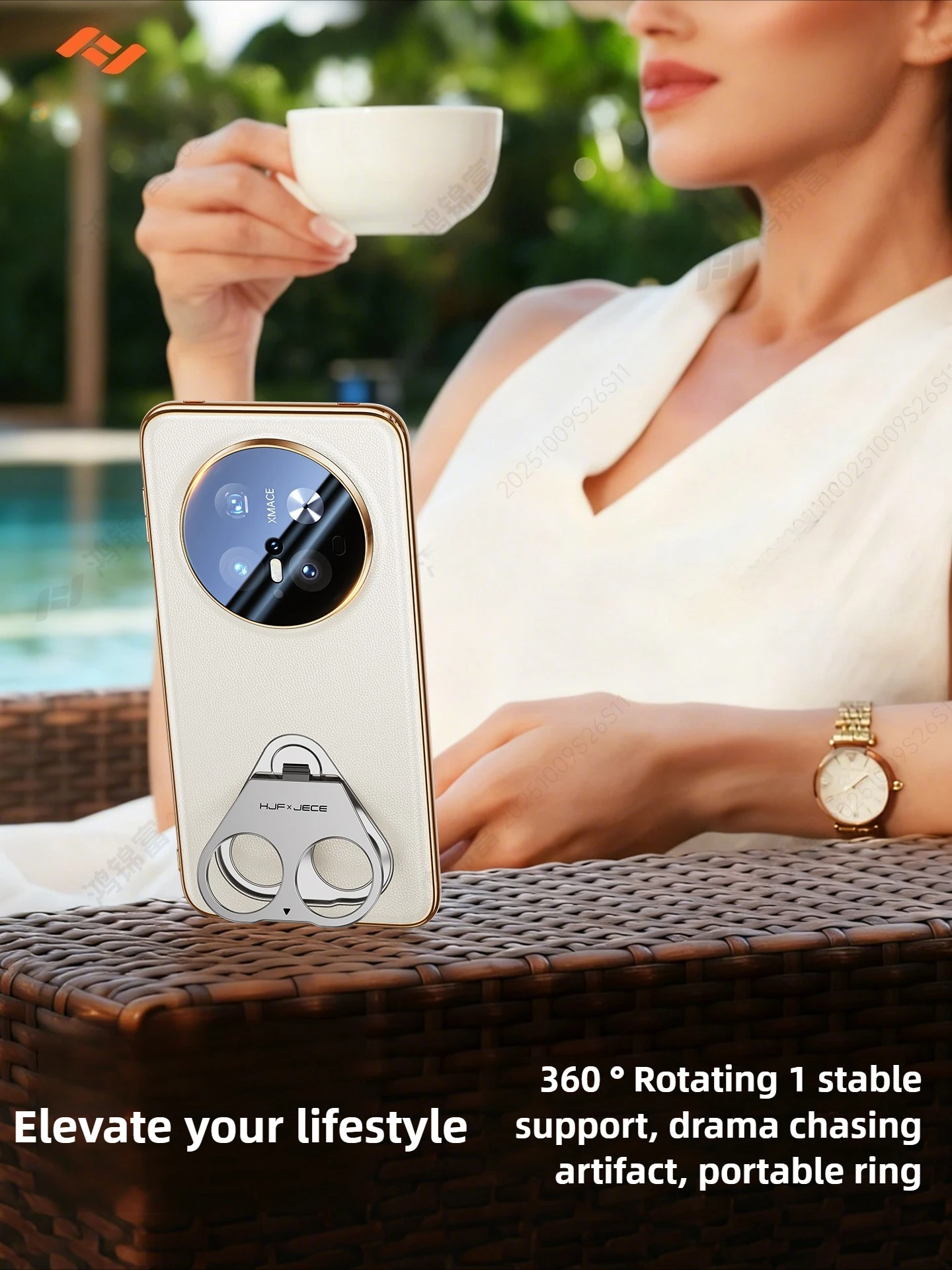 

Luxury Genuine Leather for Huawei Mate70 Pro Case New Lens Full Coverage Dual Ring Stand Phone Case for Huawei Mate 70 Pro+ / 70