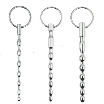 Mužský nerezový uretrální kolík, uretrální dil, znějící penis kolík, močová trubice, stimulace, dilatátor, masturbační tyč, sexuální hračky pro muže 8 nejlepší prodej močová trubice šroub penisový kolík - №6