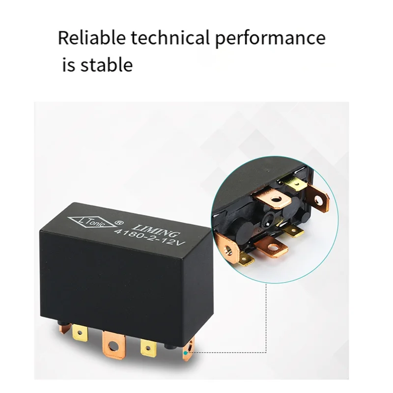مرحل ونش السيارة المتين-12 فولت 80 أمبير/100 أمبير 4180-2 مرحل سيارة ذو سبعة دبابيس لـ 3000 رطل. الروافع