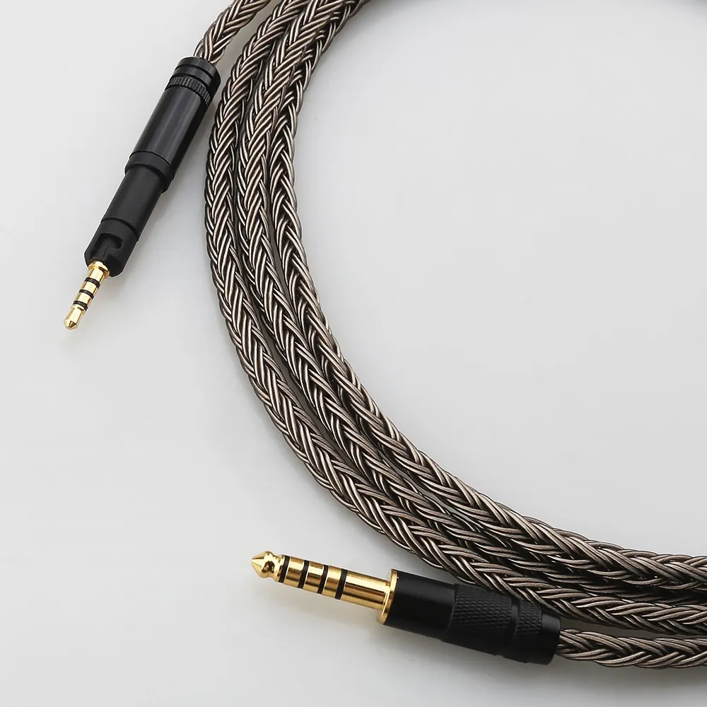 16‑Core 6N OCC Hi‑Fi Earphone Upgrade Cable for Neumann NDH 20 NDH 30 NDH‑20 NDH‑30 Audiophile Headphone Replacement Audio Cord