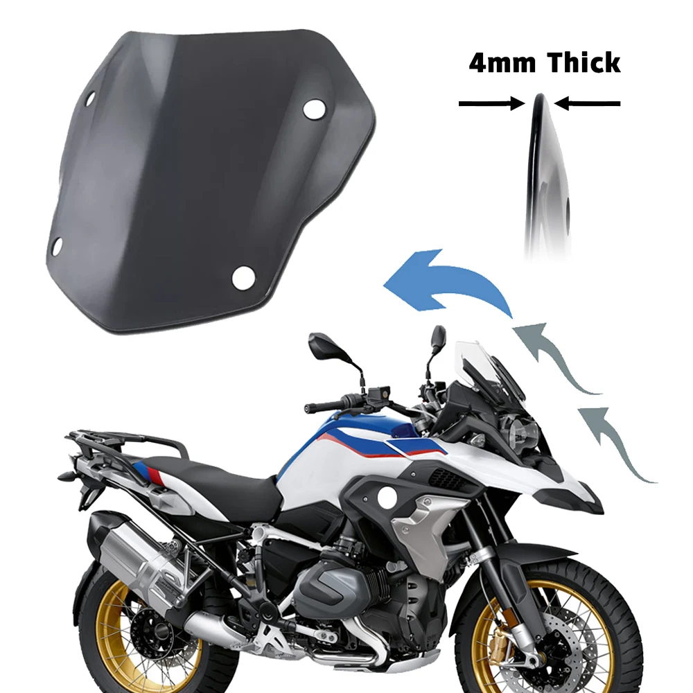 Motorcycle Sport Screen Windshield Windscreen For BMW R1250GS R1200GS Adventure R 1250 GS ADV 2013-2025 Wind Deflector Protector