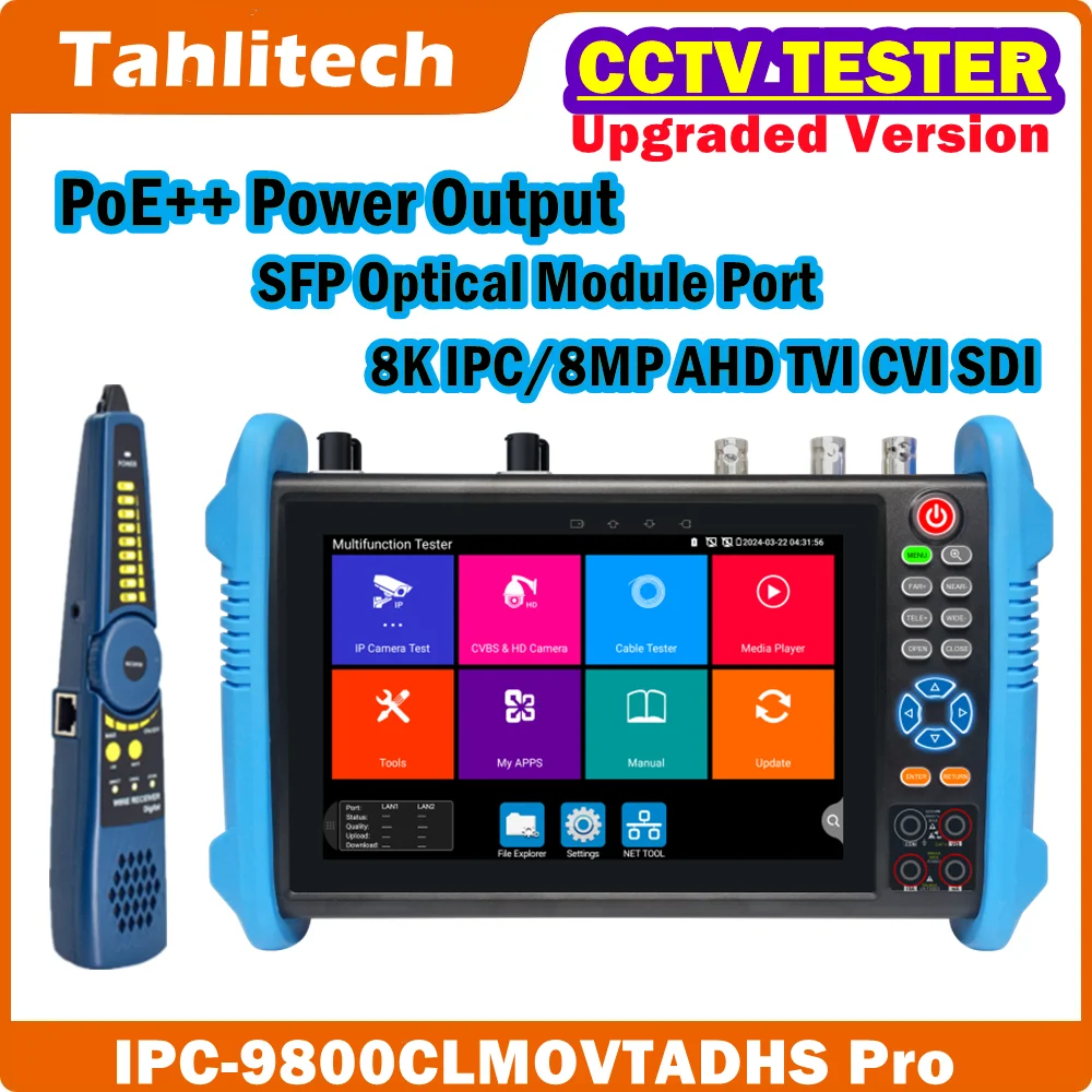 CCTV Tester IPC-9800MOVTADHS Pro7