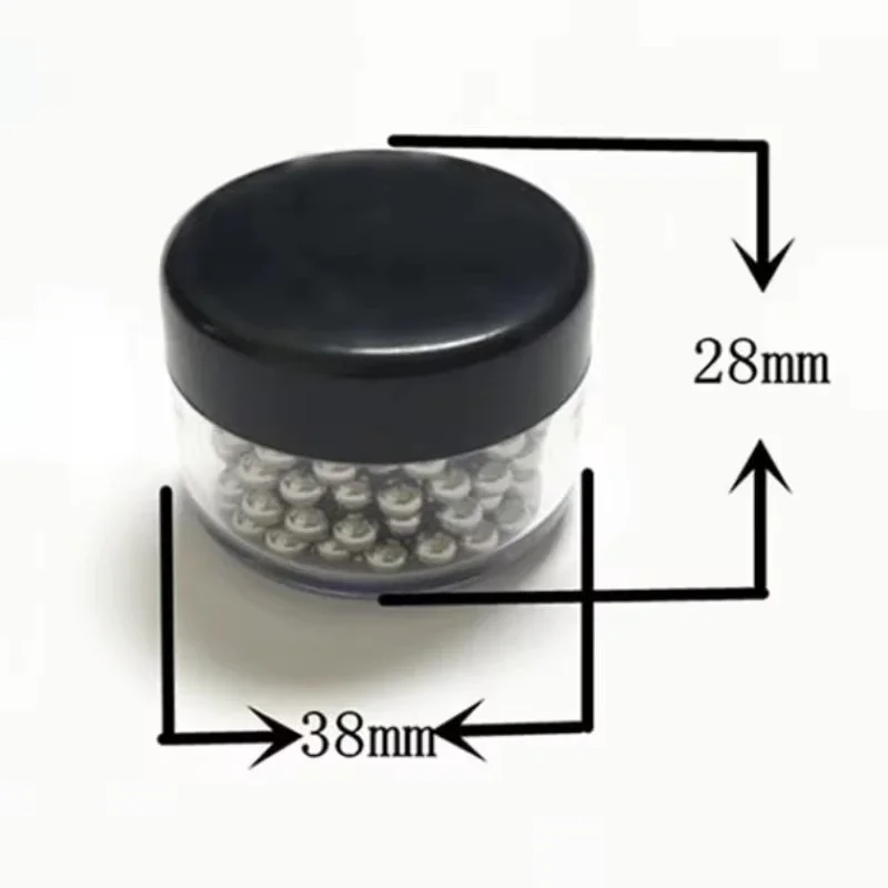 SMO 200pcs 304 Stainless Cleaner Hookah Cleaning Steel Ball Shisha Cup Glass Bottle Water Pipe Cleaning Tool Smoking Accessories