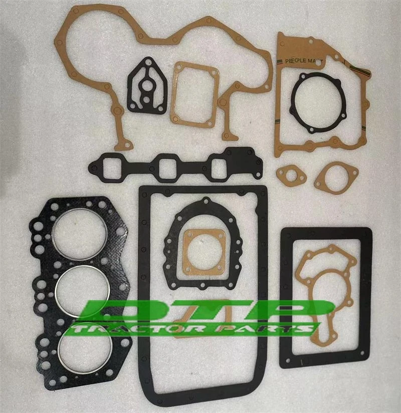 Set of gaskets including cylinder head gasket for Fengshou Lenar tractor LE254 FS250 with engine NJ380 / NJ385