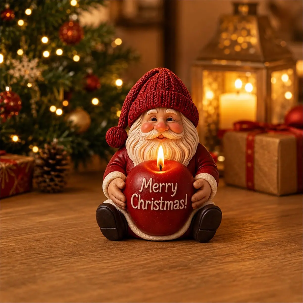 Christmas Candle Mold 3D Santa Claus Shaped Silicone Mold for Soap Candle Making DIY Craft Baking Chocolate Candy Jello
