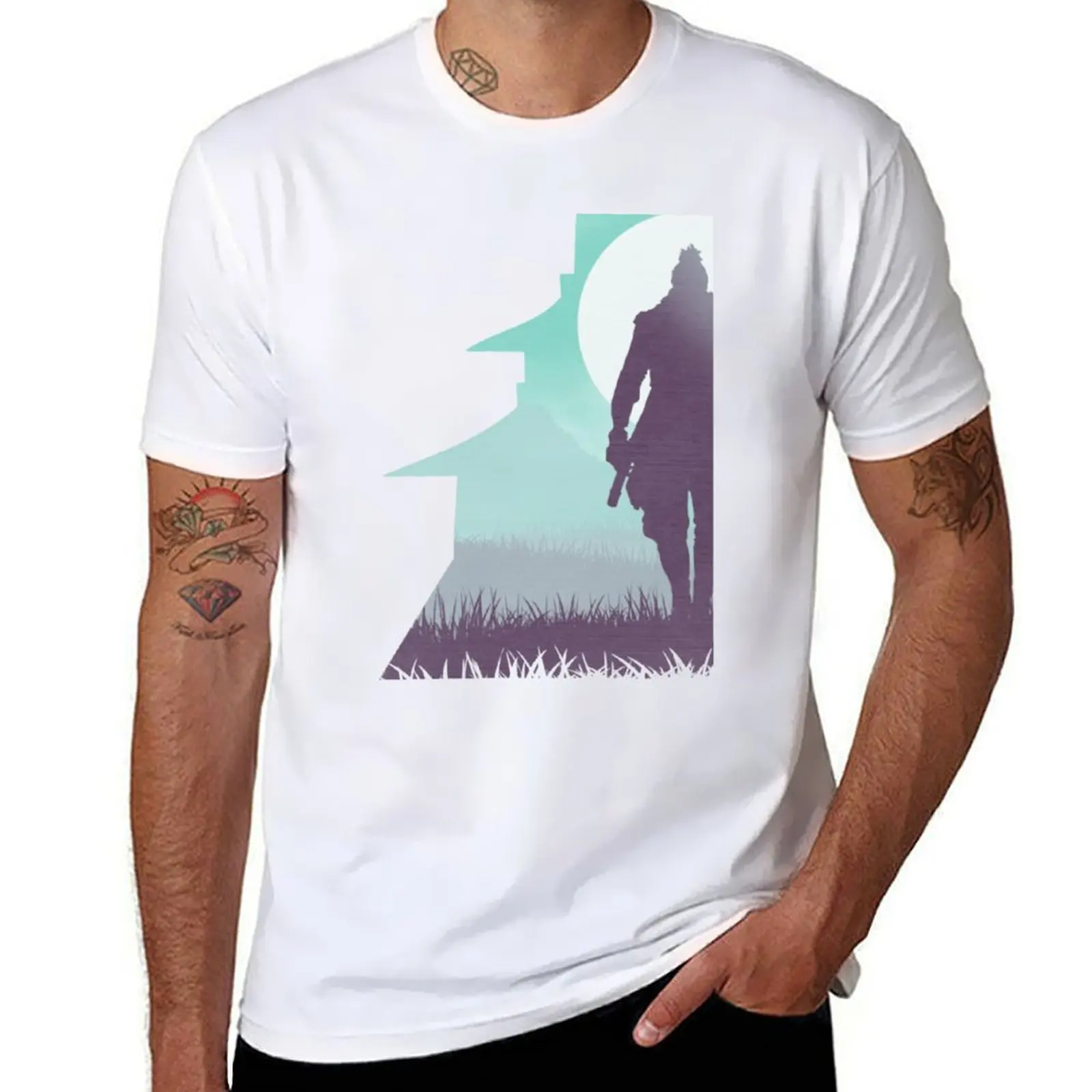

Wolf The Shinobi T-Shirt cotton t shirt man t shirts for man graphic vintage T-Shirt