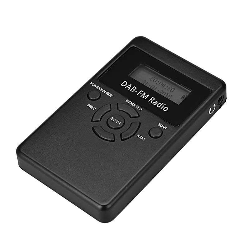 HRD-101 Portable Mini DAB Digital Radio DAB+FM Radio Digital Broadcast Radio FM Receiver