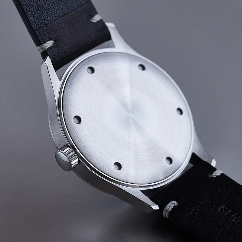 ساعة فستان Milifortic R078 38 مللي متر كوارتز ريترو أمريكي كلاسيكي VH64 اكتساح التاريخ الثاني وظيفة اليوم 100 متر ساعات مقاومة للماء #5