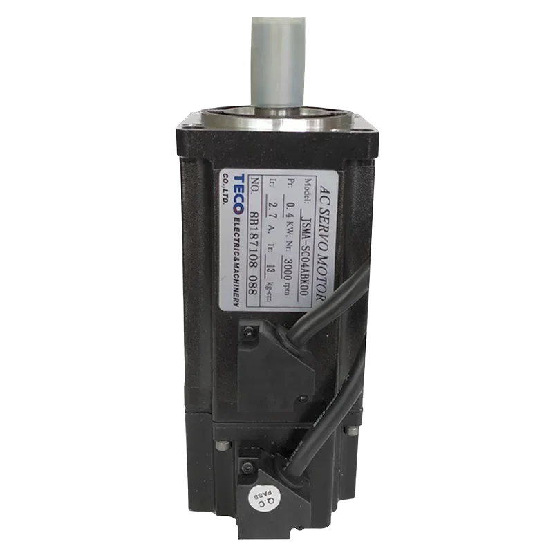 TECO-servomotor AC, nuevo y Original, 220V, 400W, 3000RPM, 1.274N.m, JSMA-PUC04ABA