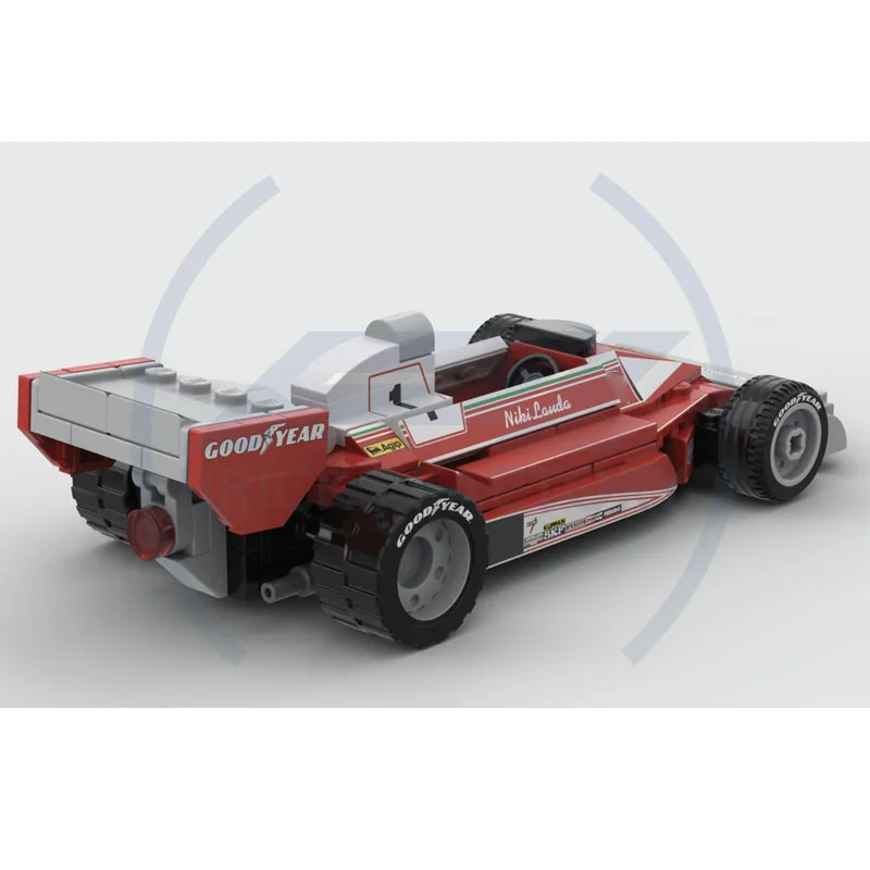 

MOC-225650 F1 Формула 312T2 гоночный автомобиль, строительный блок, модель 154partsMOC, креативные строительные блоки для мальчиков и детей на день рождения, игрушка в подарок