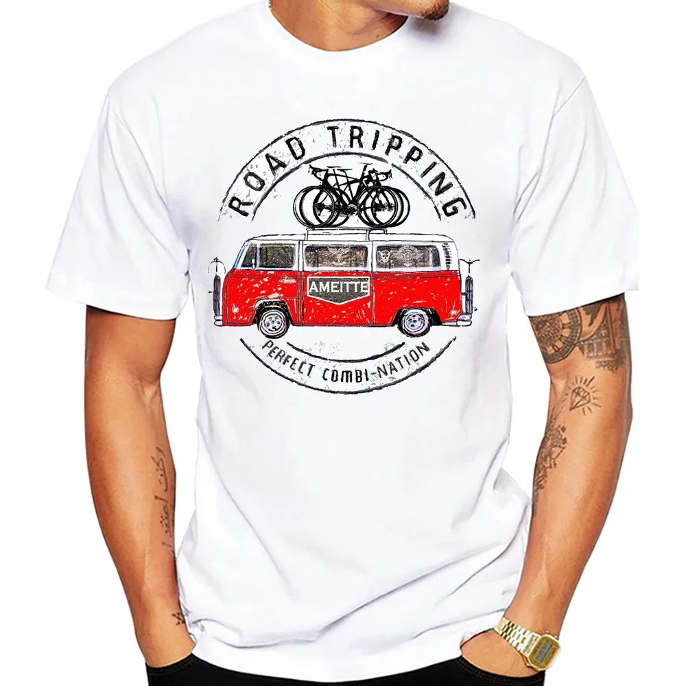 60's Retro Classic Car T-Shirt Old Men Short Sleeve Retro and Nostalgic Car Design Legend T Shirt Hip Hop Boy Casual White Tees
