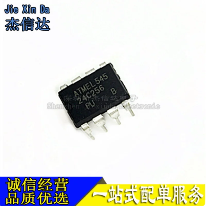 Brand new original AT24C256N 24C256 AT24C256-10PU-2.7 direct insertion DIP8 memory