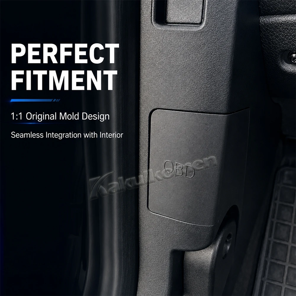 For BMW 1 Series E81 E82 E84 E87 E88 Kick Panel Trim Cap Auto Replacement Parts OBD Plug Port Cover 51437144966 51439125298
