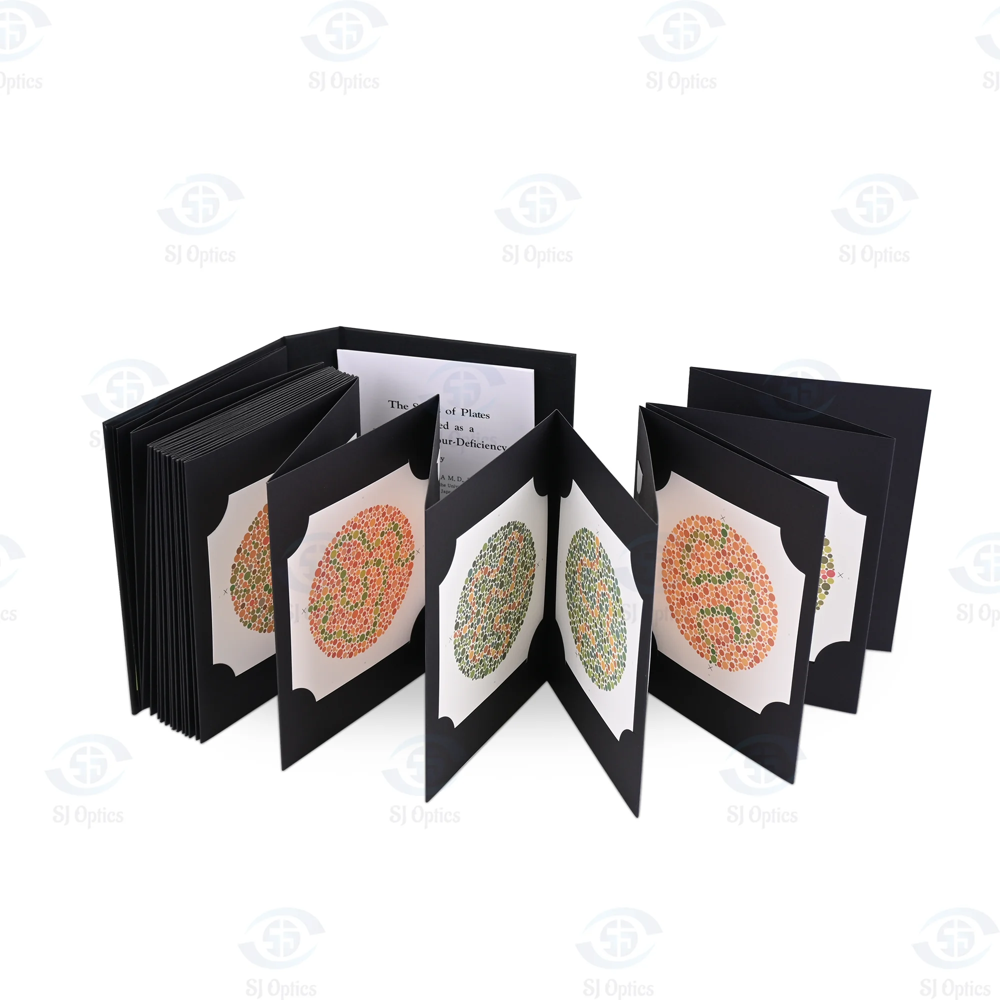 Ishihara Book 38 Plates Optometry Color Blindness Color Deficiency Ishihara Color Blindness Test Book