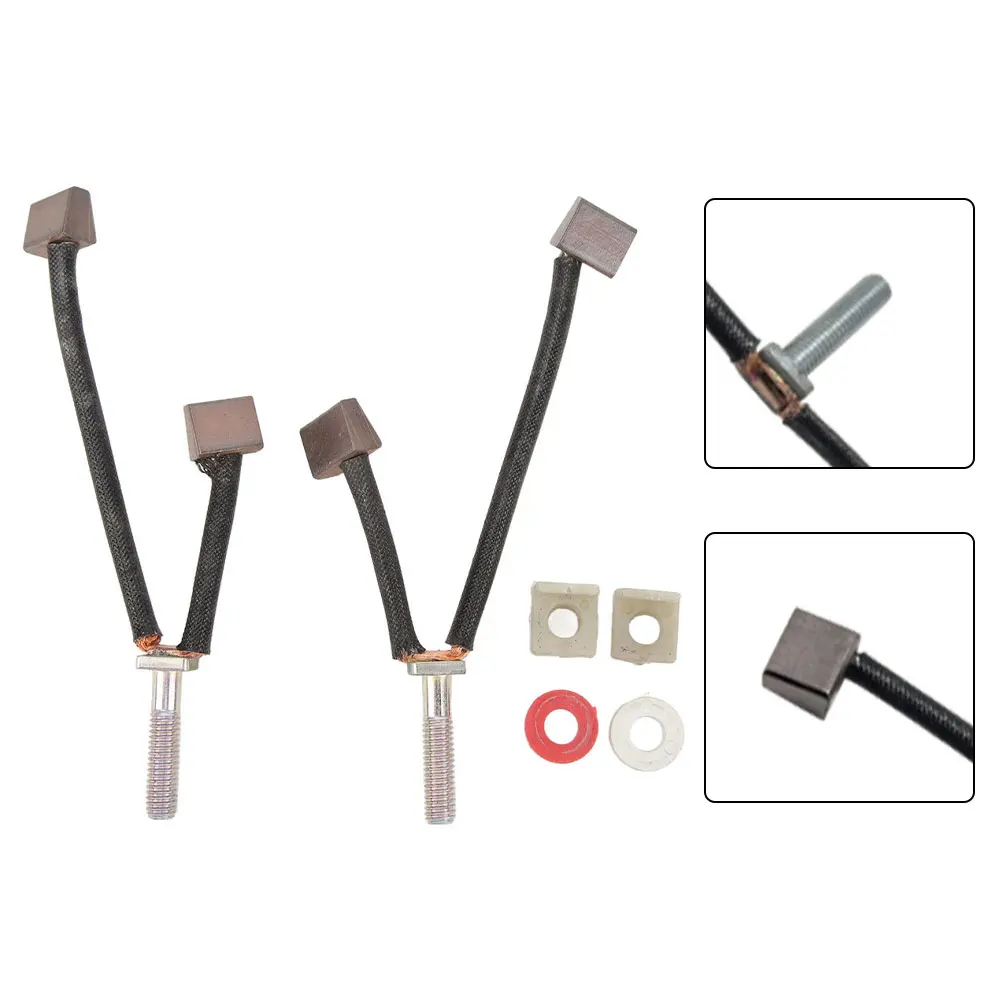 For ATV Motor Carbon Brush Kit for Winches from 2000 to 5000 Lbs Heavy Duty Application to Improve Winch Speed and Performance