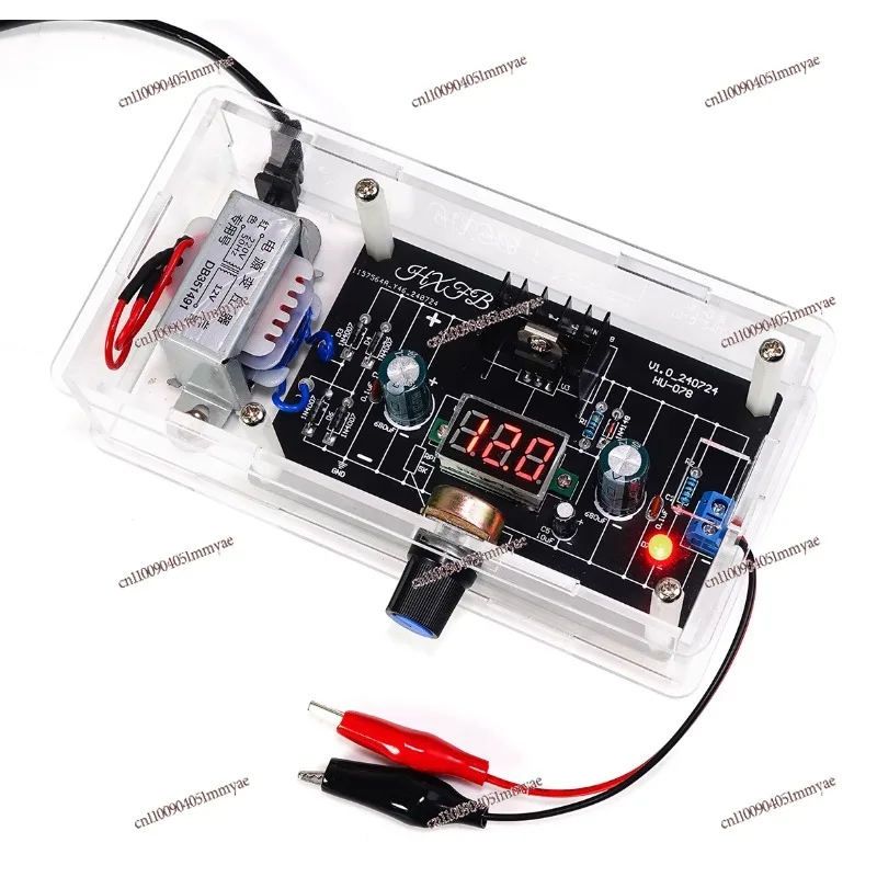 

LM317 Adjustable Power Supply DIY Kit DC Power Supply Module Components Welding Electronic Parts