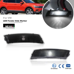 Smoked Front Bumper OEM Fender Side Marker Lights For 2018 2019 2020 2021 2022 2023 VW Tiguan 2012-2018 Beetle OEM#5C5945071A