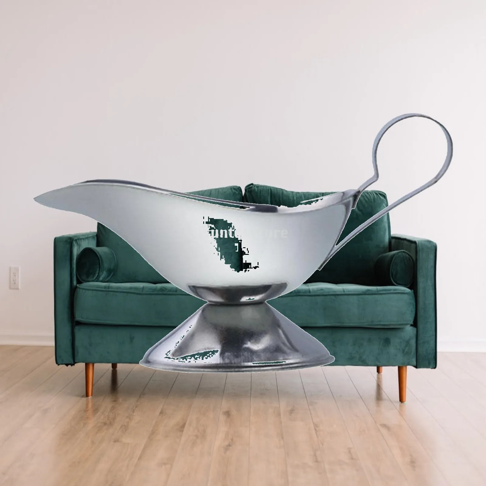 Gravy Boat Saucier with Handle Condiment Bowl Easy to Pour with Handle Sturdy Dish Salad Dressing Server for BBQ Picnic
