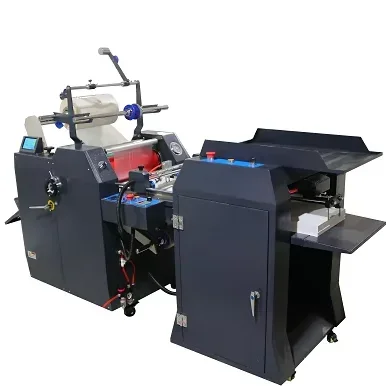 SWFM 520H 490mm No Plate Needed A3+ Paper Size Fast Speed Optional Embossing  Fully Automatic Thermal Laminating Machine