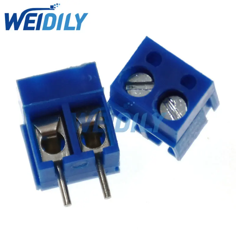 10PCS Terminals KF300-5.0-2P KF300-2P 250V 16A Screw 2Pin 5.0mm Straight Pin PCB Screw Terminal Block Connector 14-22AWG