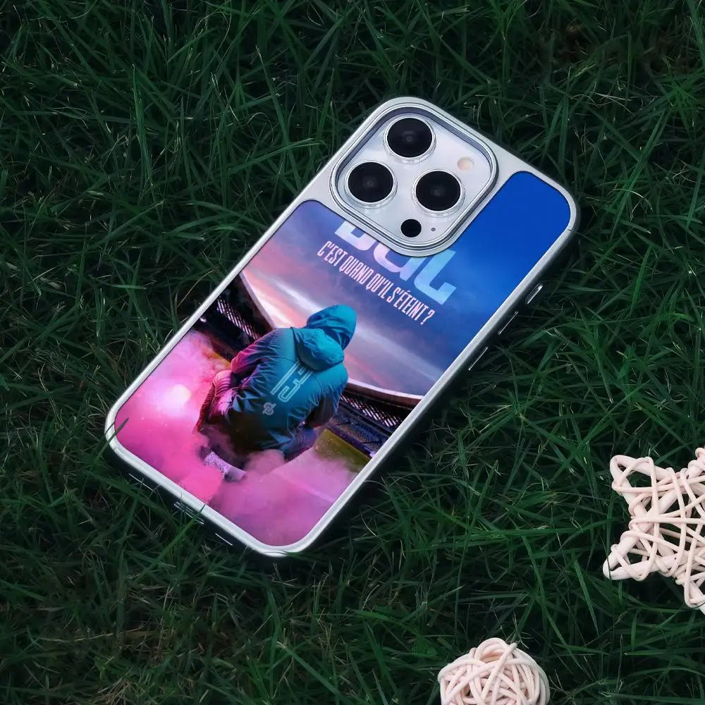 

Чехол Jul DP a vie для iPhone 17 16 15 14 13 12 Pro Max Plus, HD, с металлической рамкой и карбоновым волокном, жесткий корпус