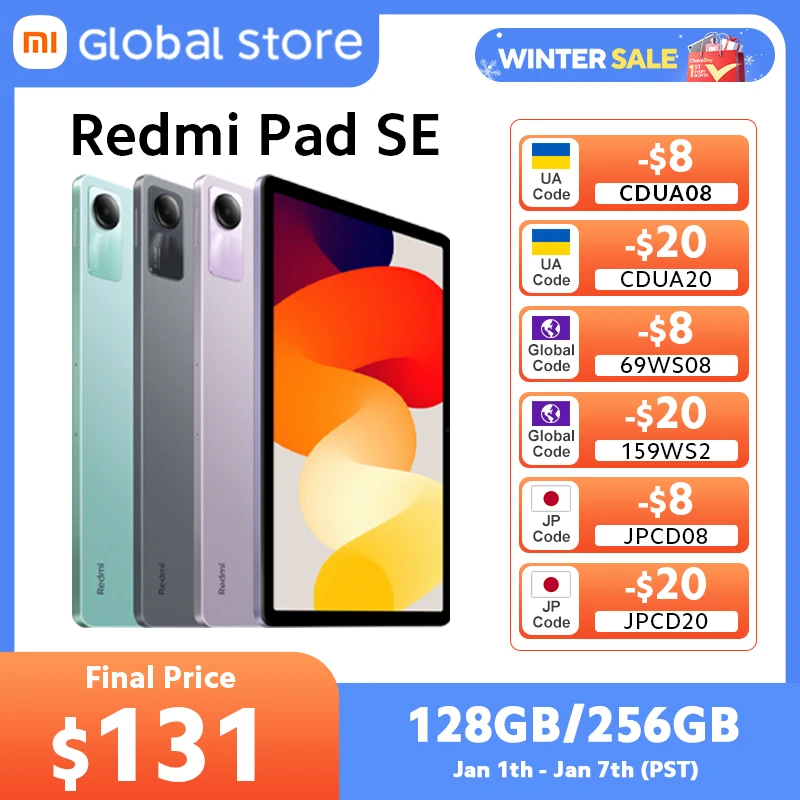 Global Version Xiaomi Redmi Pad
