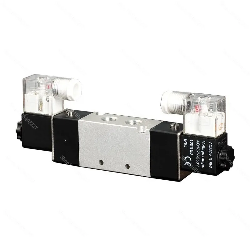 4V Series Gas Solenoid Directional Control Valve, Explosion Proof & Standard Type, 2/3 Way 2/5 Way Air Switching Component