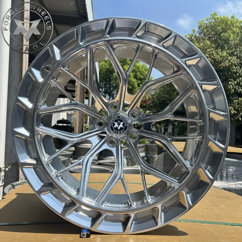 

Viaol Five Spoke 50 Gloss Clear Forged Alloy Wheels 8-12 Inch 5*120 5*112 5*114 4 Pieces New RS5 RS6