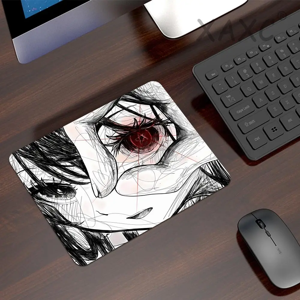 Red Eye Glass Mousepad Sora Game Mouse Pad Customized Smooth