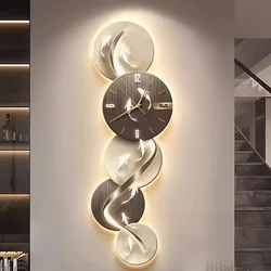 Nordic Restaurant Wall Clocks Minimalist Fashion Silent Aesthetic Wall Watch Modern Big Size Luxury Horloge Murale Home Decor