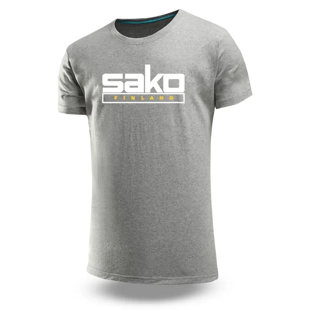 Tikka By Sako Finland Firearms 2023 Summer Style Men Ordinary Print Leisure T-Shirt Male Cotton Tee Crewneck Short Sleeve Top