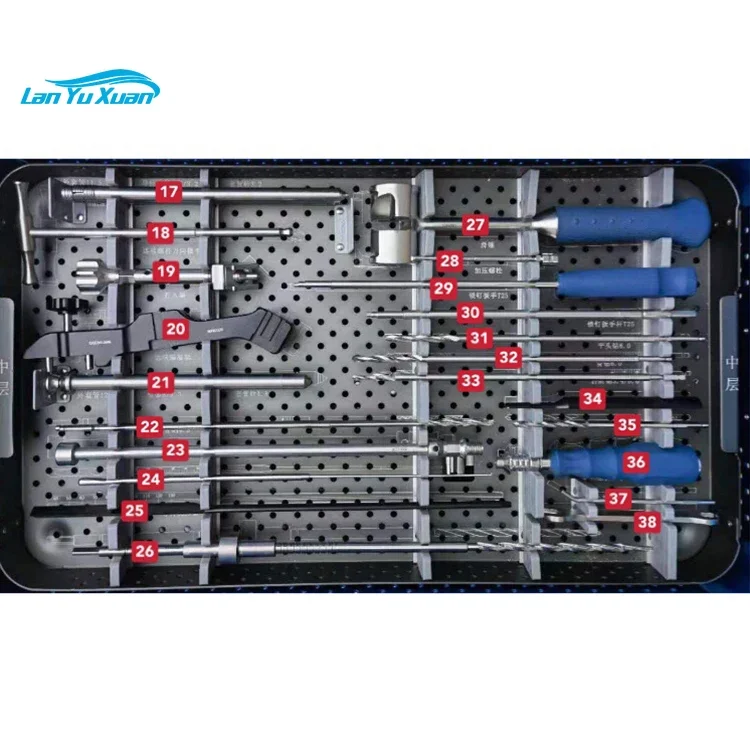 Femoral intramedullary nail Titanium Alloy high quality Packing list of special instruments for femoral fusion cage