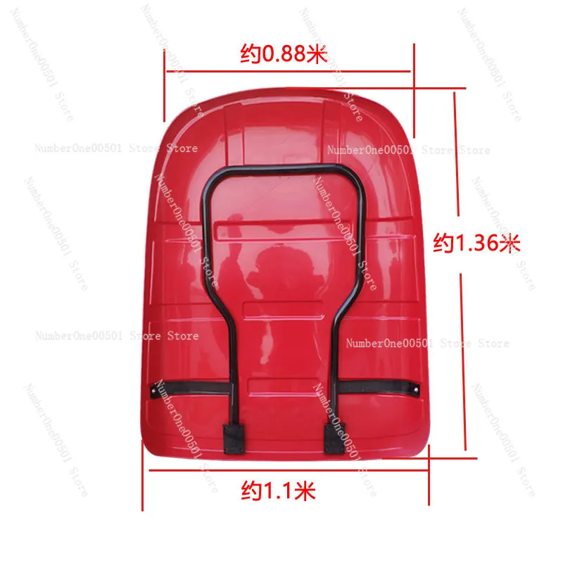 For Tractor Plastic Awning with Frame Shading Simple Top