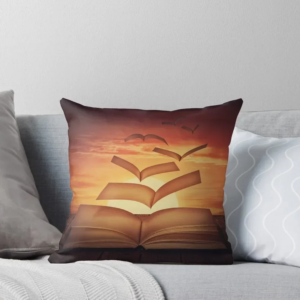 Poetry Thoughts Throw Pillow Decorative Cushions For Living Room anime girl pillow