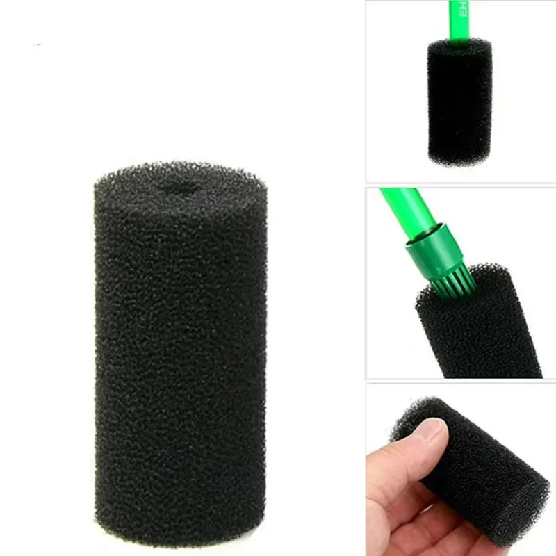 2-50pcFoam Sponge Filter Inlet Sleeve Mesh Shrimp Nets Special Shrimp Cylinder Filter Inflow Inlet Protect Aquarium Accessories