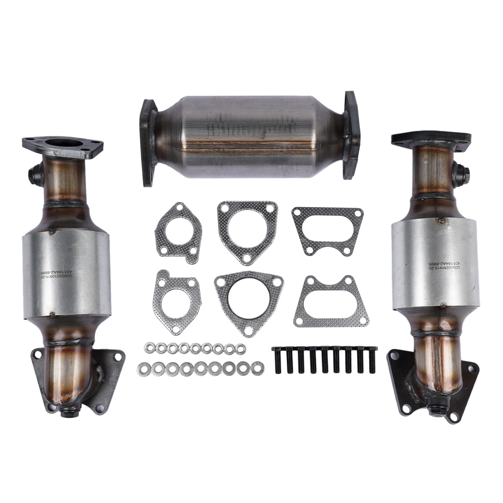 AP03 Catalytic Converters Set for Honda Accord 3.0L 2003-07 Replace#45106 45107 45108
