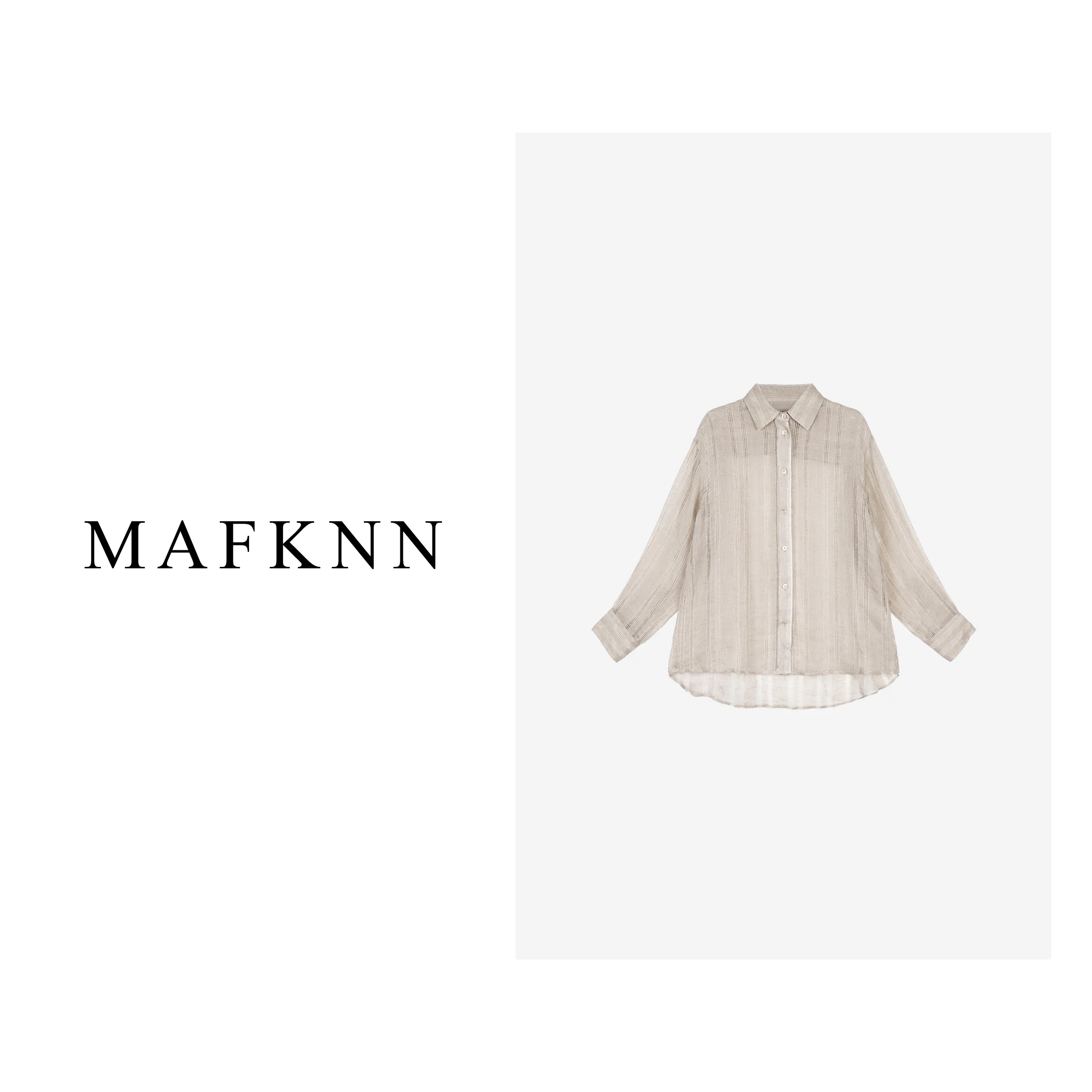 

Женская повседневная универсальная рубашка MKNN с длинным рукавом, однотонная, на все сезоны, больших размеров, для ношения под одеждой