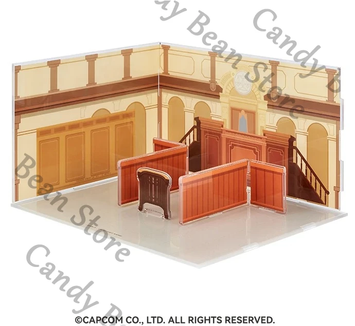 

Genuine Anime Ace Attorney Miles Edgeworth Phoenix Wright Cosplay Cartoon Acrylic GSC Courtroom Scene Standing Sign Xmas Gift