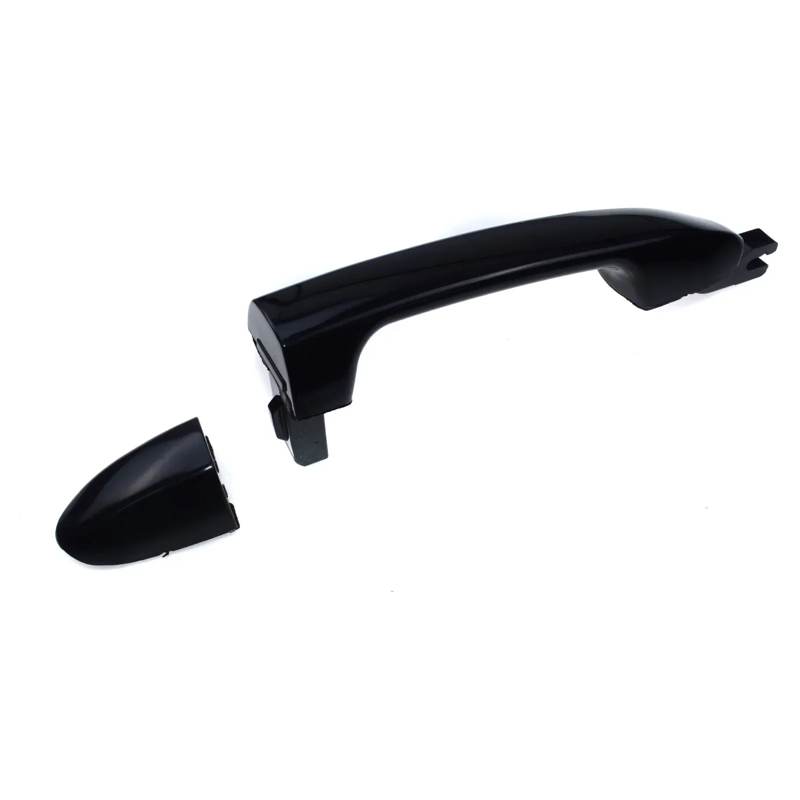 WOLFIGO For Kia Spectra Spectra5 2004-2009 Outer Exterior Door Handle Right Rear Passenger Black 83660-2F000 836602F000