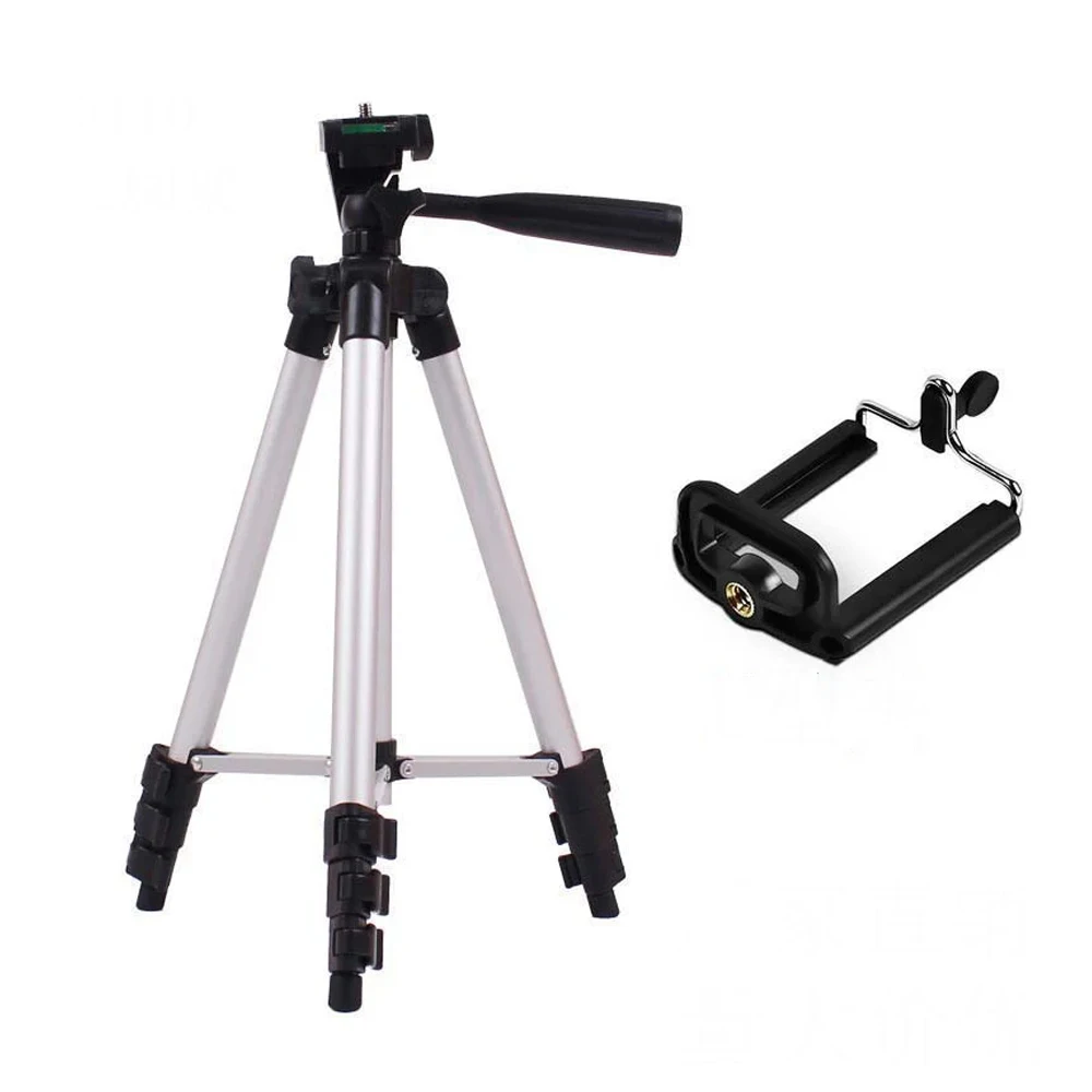 Treppiede portatile professionale multifunzione in lega di alluminio 3110 per fotocamera DSLR cellulare Live Selfie Stand fotocamera digitale