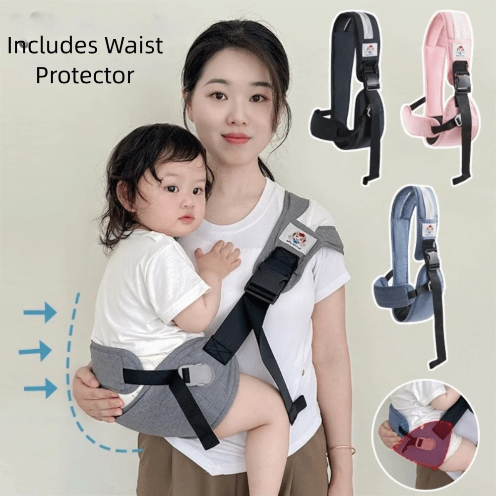 

Newborn Front Holding Baby Wrap Carrier Infant Kangaroo Bag Cotton Infant Backpacks Horizontal Holding Type Mesh
