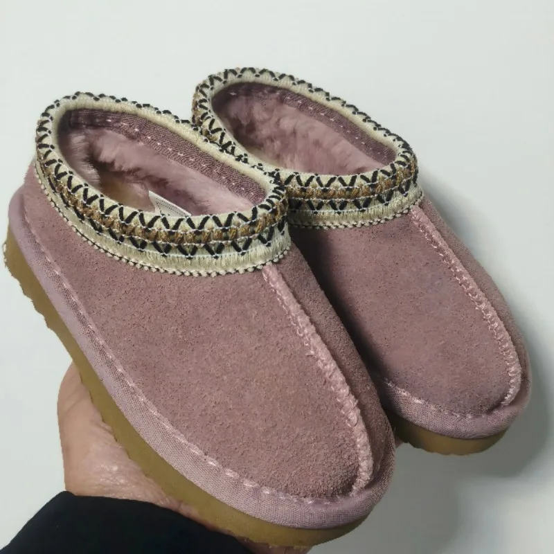 

Winter Children Snow Boots 2026 New Girl Boy Toddler Slippers Baby Boot Kids Warm Mustard Seed Mules Shoe Girl snow boots 21-36
